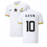 Camiseta Ghana Andre Ayew #10 Primera Equipación Replica Mundial 2022 mangas cortas